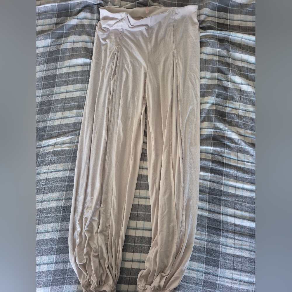 Free People Cream Pants